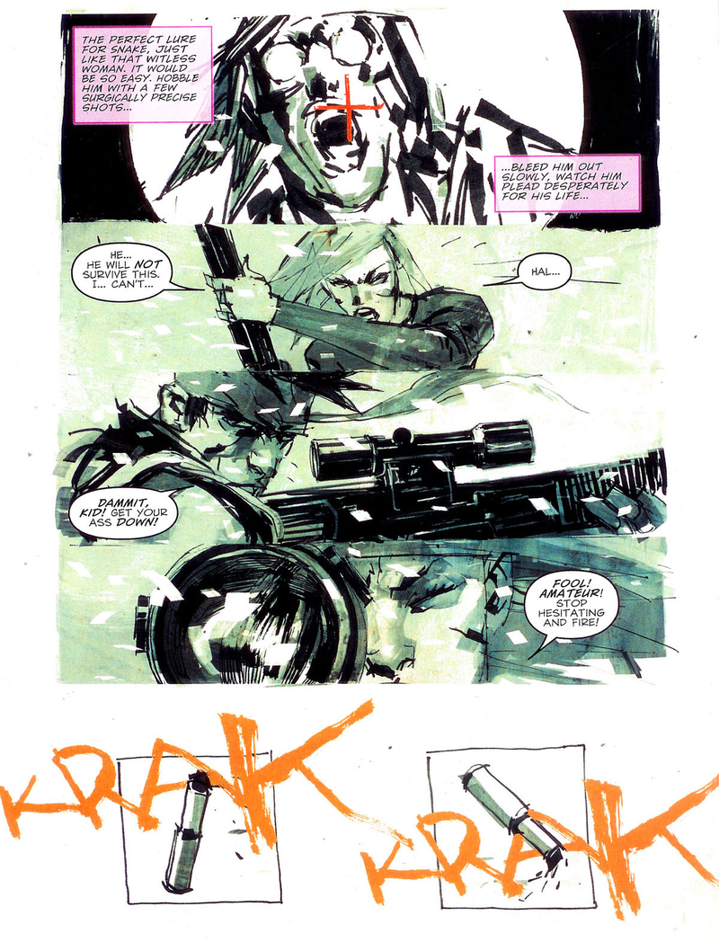 Illustration for article titled The Dark, Moody Metal Gear Art of Ashley Wood